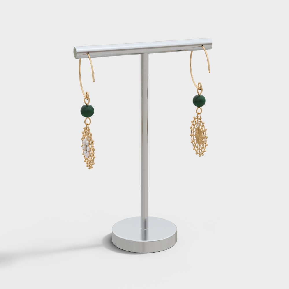 ชั้นวางต่างหูสไตล์มินิมัลโมเดิร์น