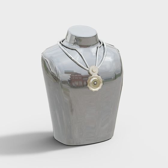 Stylish Industrial Oil Tank 3D Model