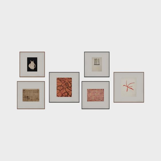 Abstract Gallery 3D model