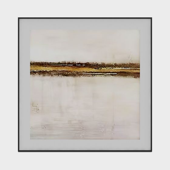 Misty Wetland 3D model at Dawn