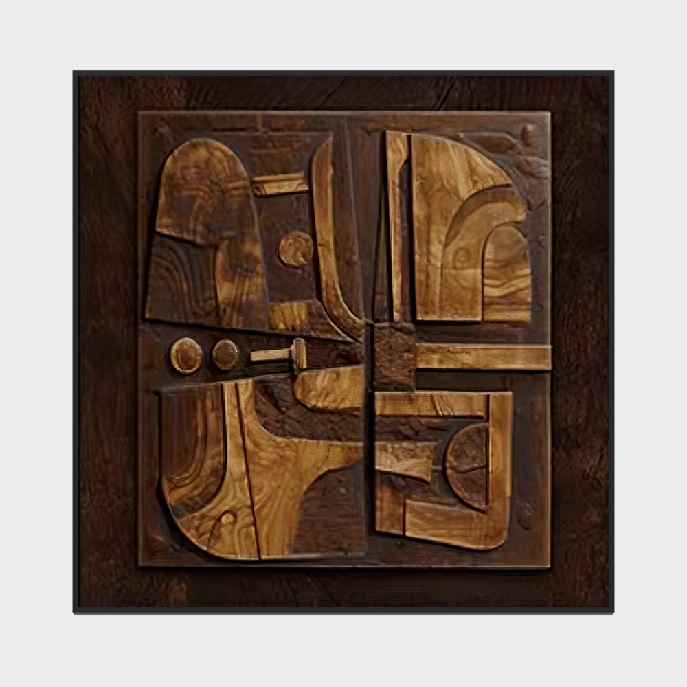 Log Wood Texture Decorative Painting