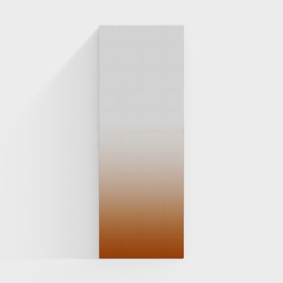 Gradient Door 3D Model for Creative Spaces