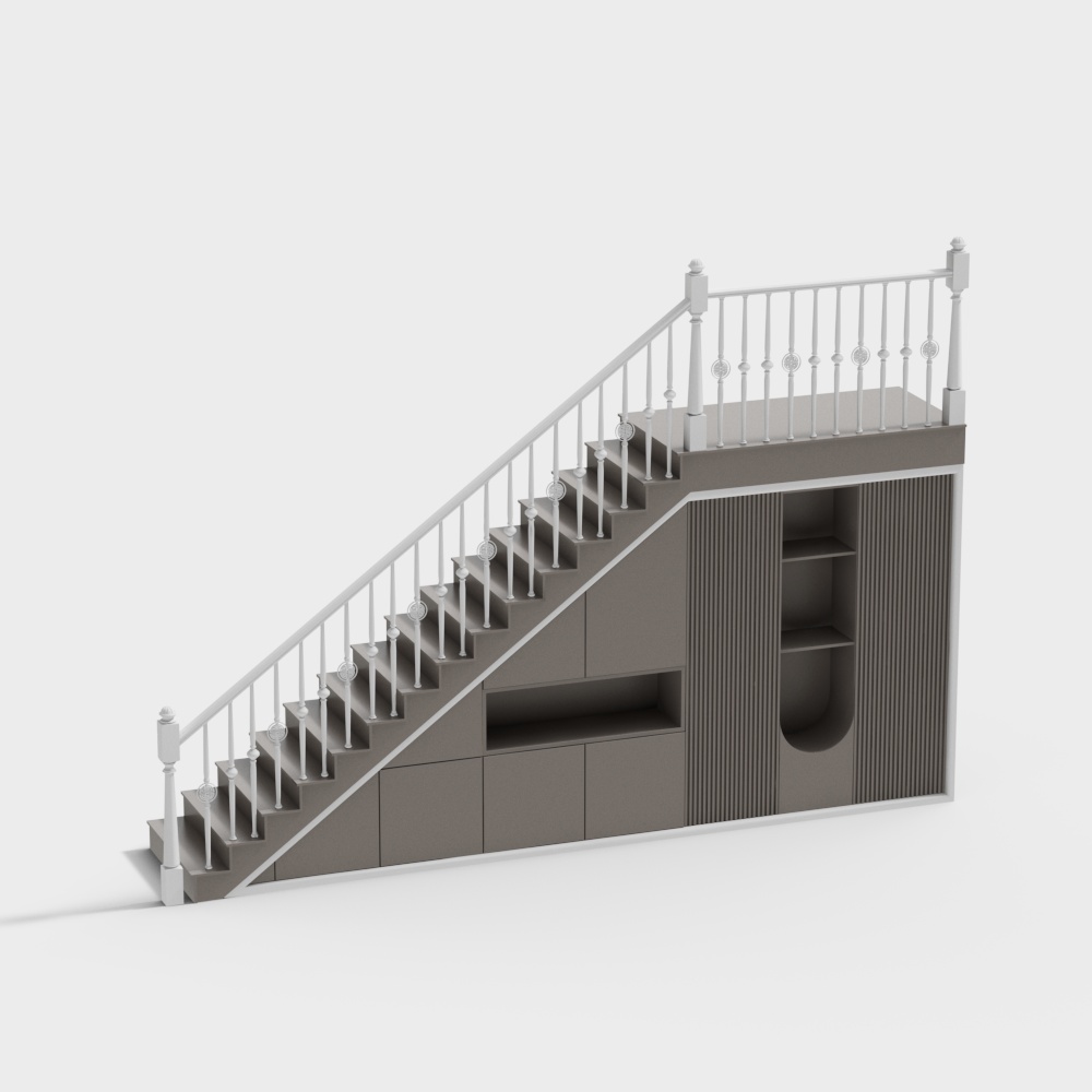 Шкаф для лестницы