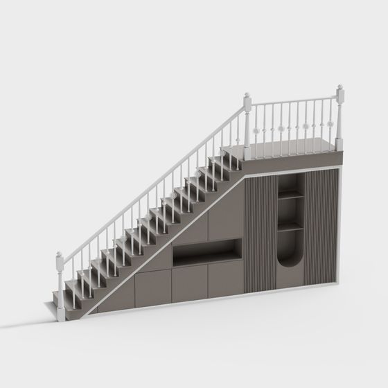 Шкаф для лестницы