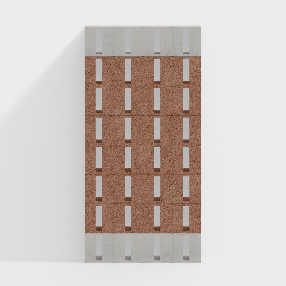 Cement Hollow Brick Partition