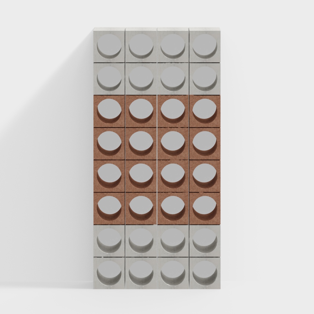 ผนังก่ออิฐช่องซีเมนต์