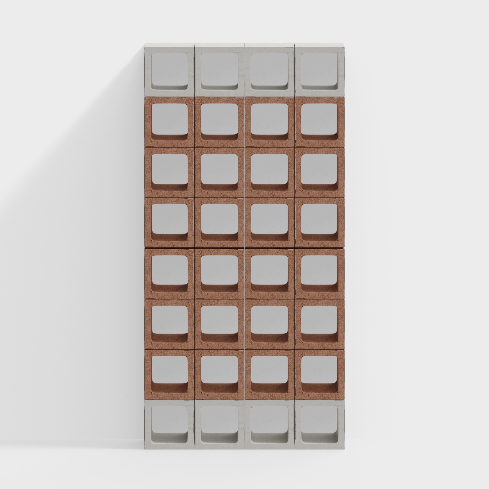 水泥空心磚隔斷