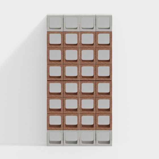 水泥空心磚隔斷