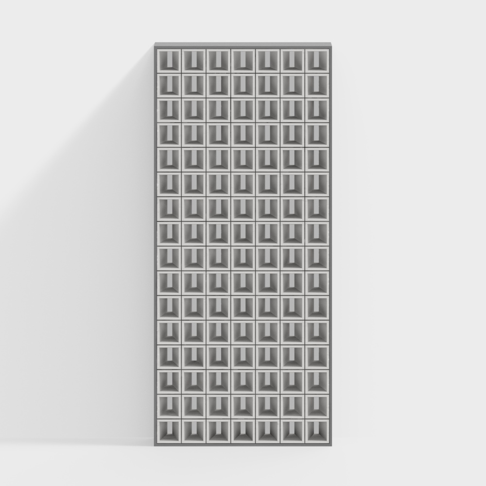 水泥空心磚隔斷