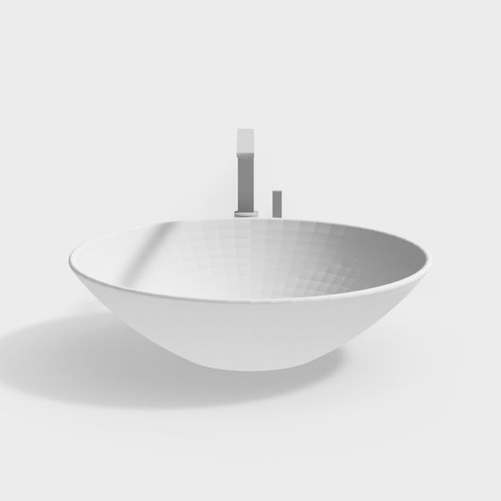 Minimalist Sink 3D model