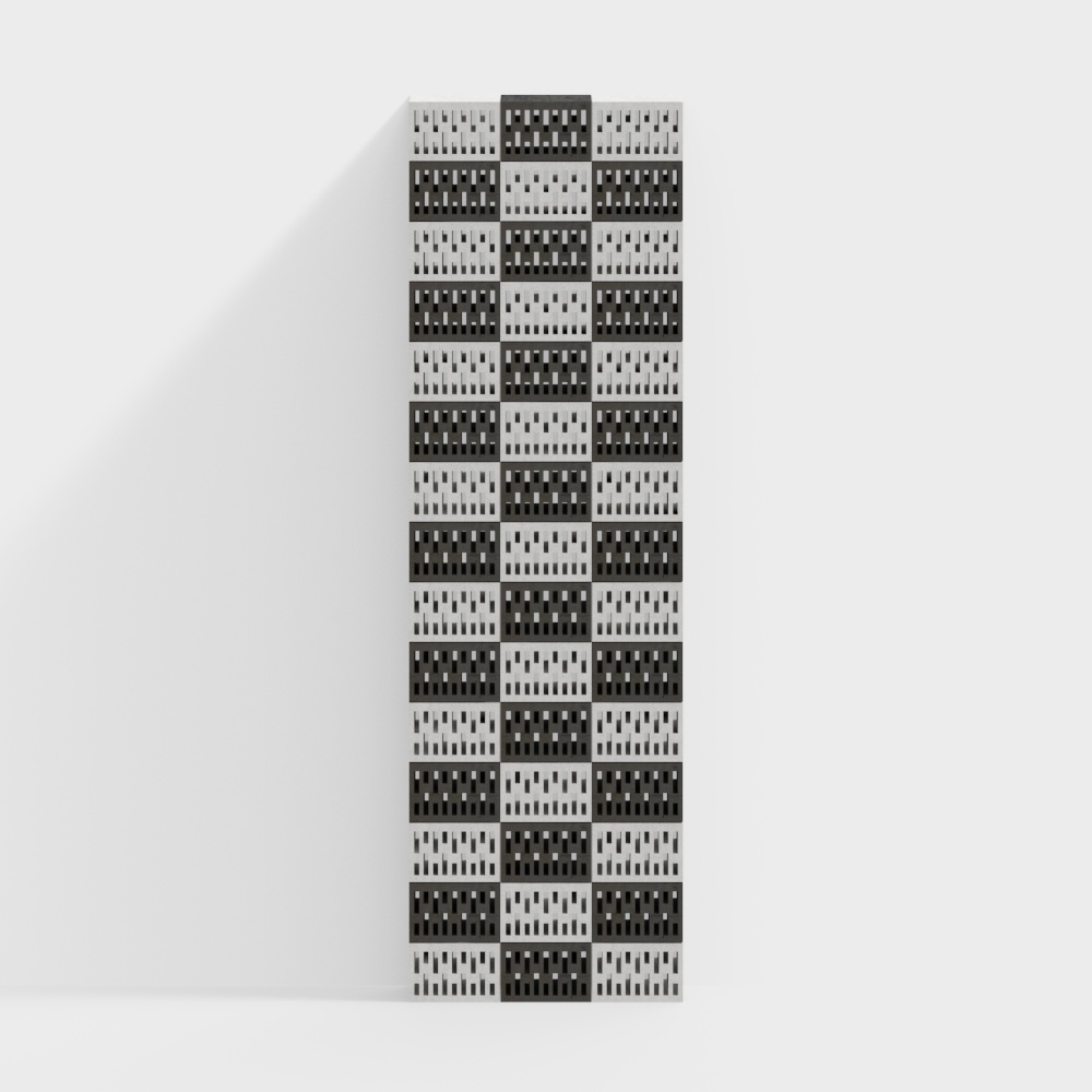 Cement Hollow Brick Partition