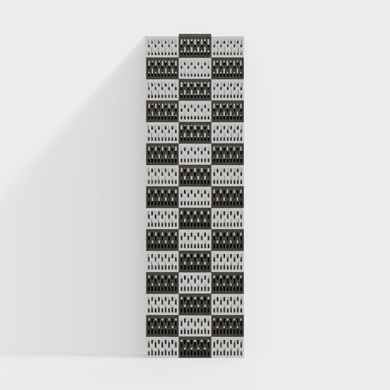 Futuristic Server 3D model