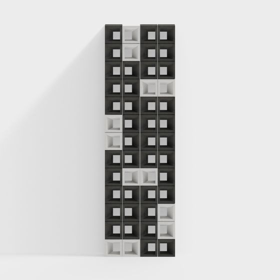 Urban Cubes 3D model