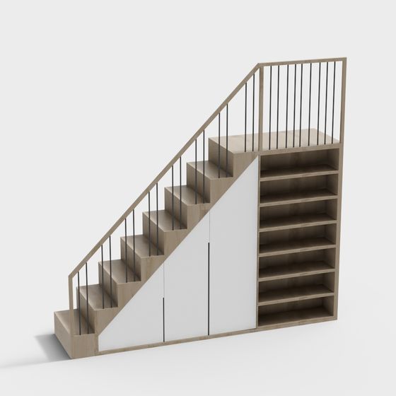 Шкаф для лестницы