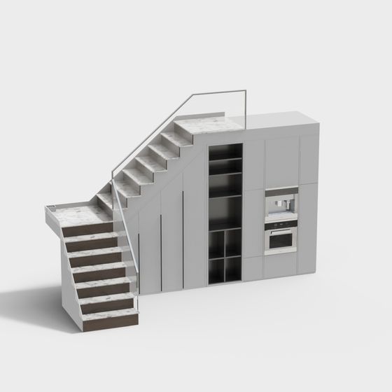 Шкаф для лестницы