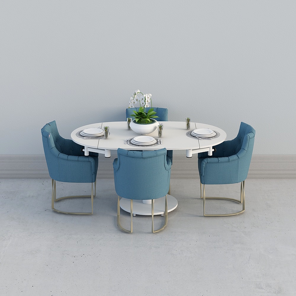 Oval Dining Set