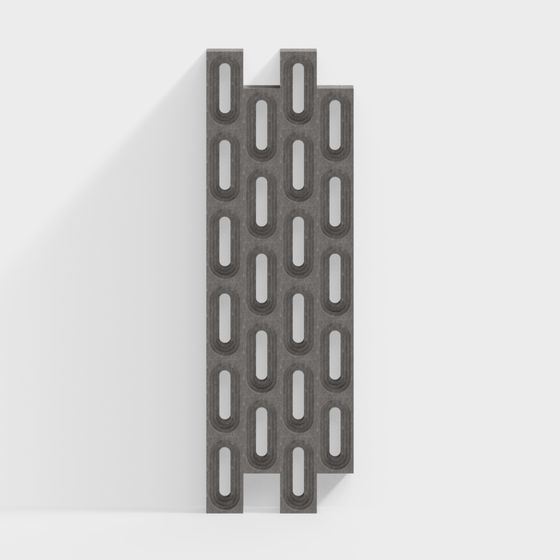 Unique Low-Polygon Geometric 3D Model