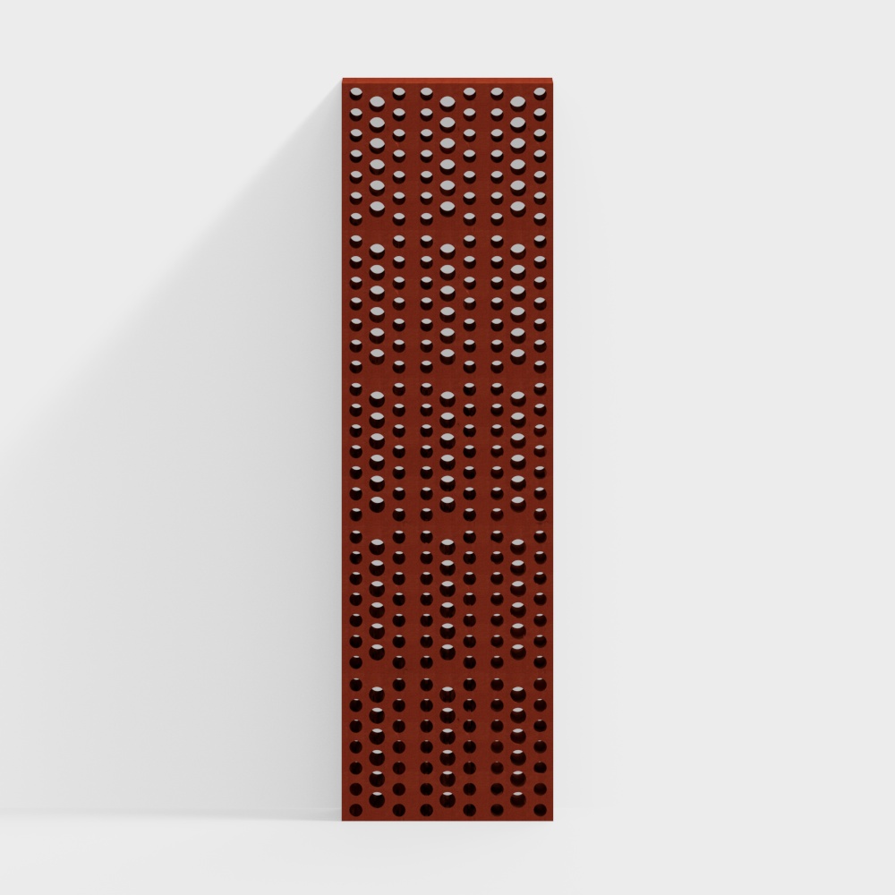 Cement Hollow Brick Partition