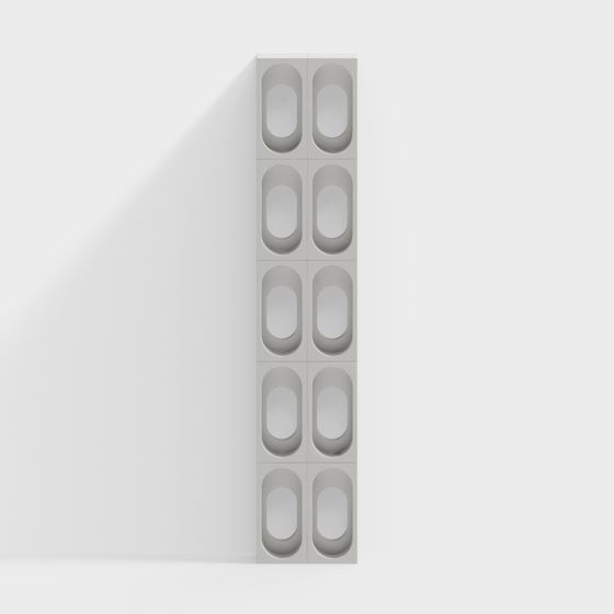 Stylish Low-Polygon 3D Model for Contemporary Spaces