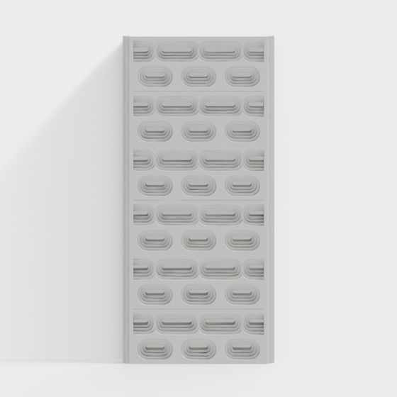 Modular Wall Decor 3D Model