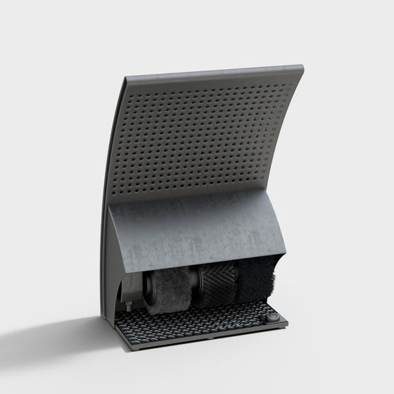 Low Polygon Industrial Air Purifier 3D model