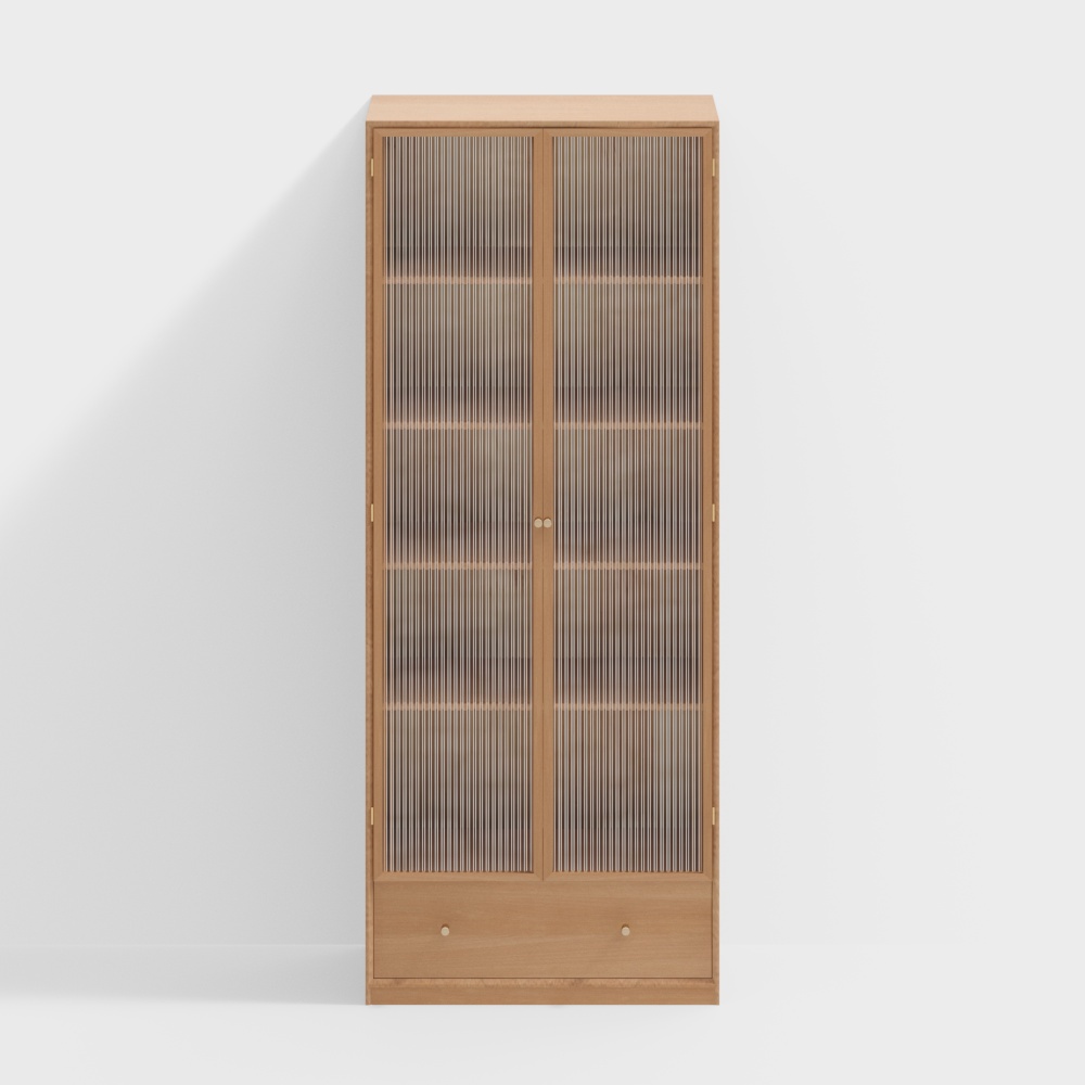 Hida Bookshelf - Natural Wood Color