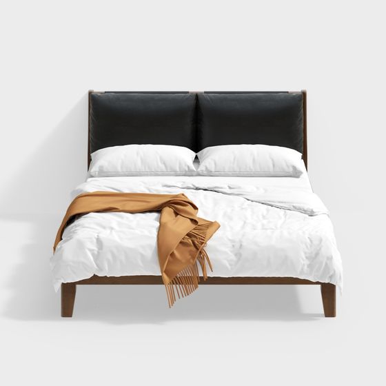 Urban Retreat Bed Frame 3D model