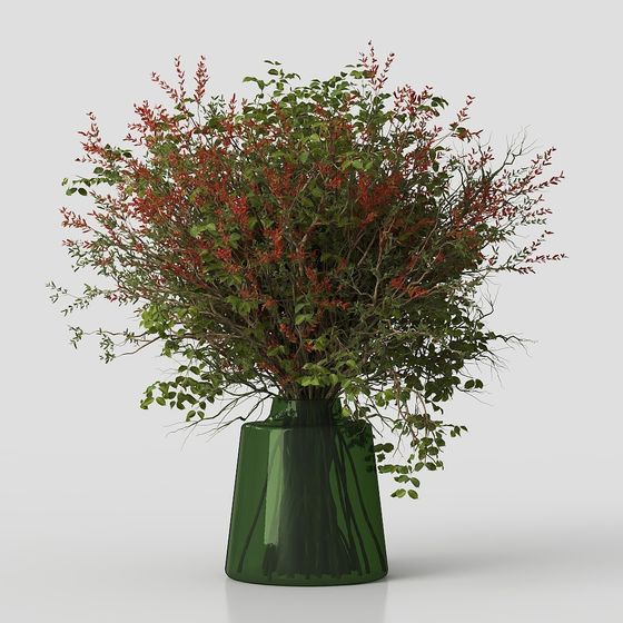 Autumn Bouquet 3D Model