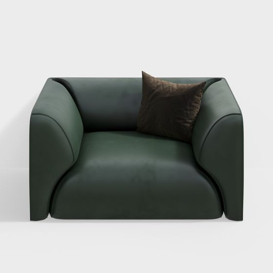 Unique Low-Poly Sofa 3D model for Modern Interiors