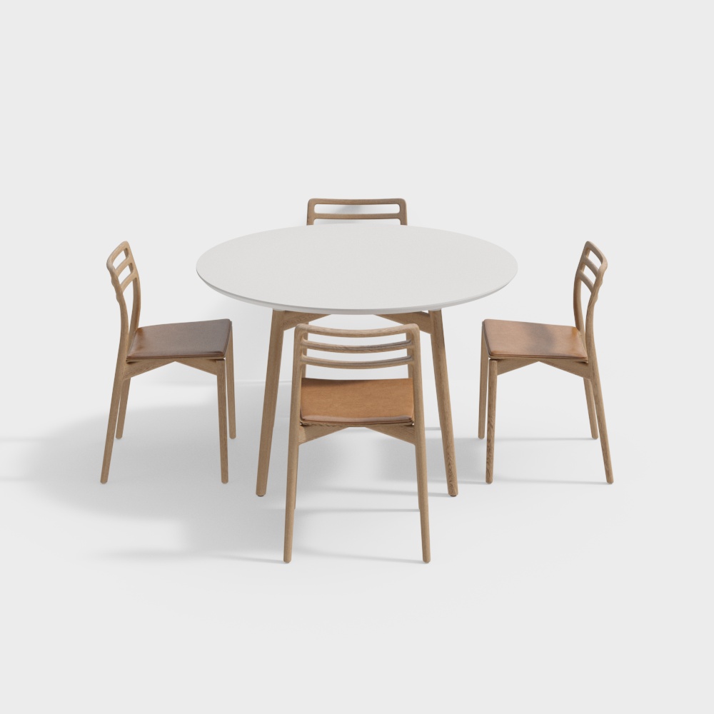 Комбинация стола и стульев