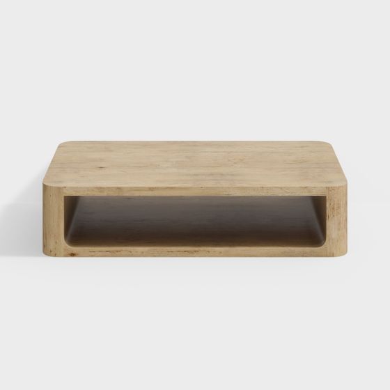 Table basse en bois massif