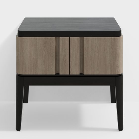 City Corner Side Table 3D model