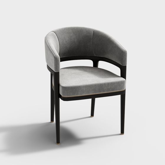 Elegance Chair 3D model for Contemporary Spaces