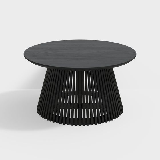 Stylish Round Table 3D model for Creative Spaces