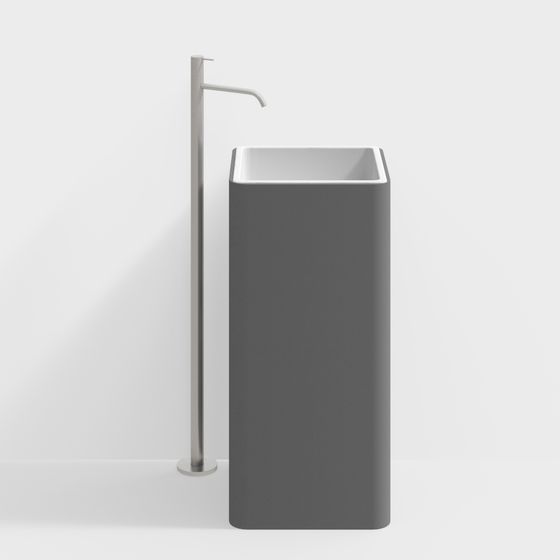 Urban Square Sink 3D model