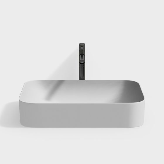 Minimalist Bathroom Sink 3D model