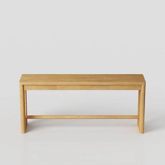 Urban Bench 3D model for Modern Spaces