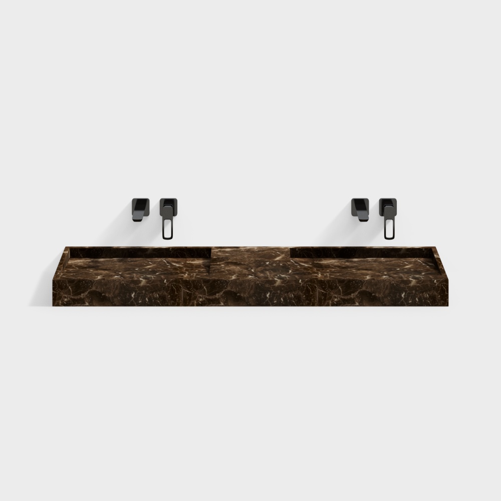 Double Sink Washbasin