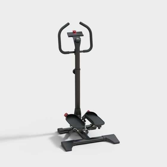 Home Exercise Bike 3D Model for Creative Projects