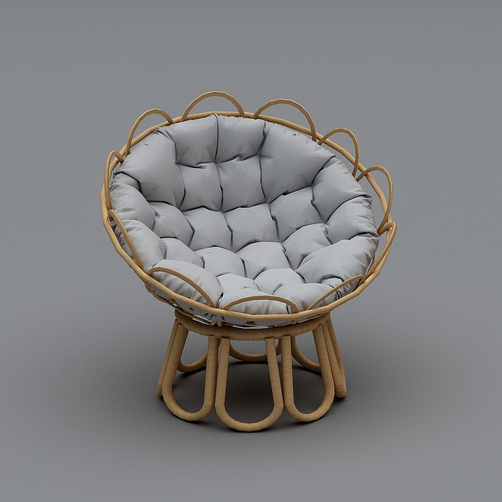 Floral Papasan Chair