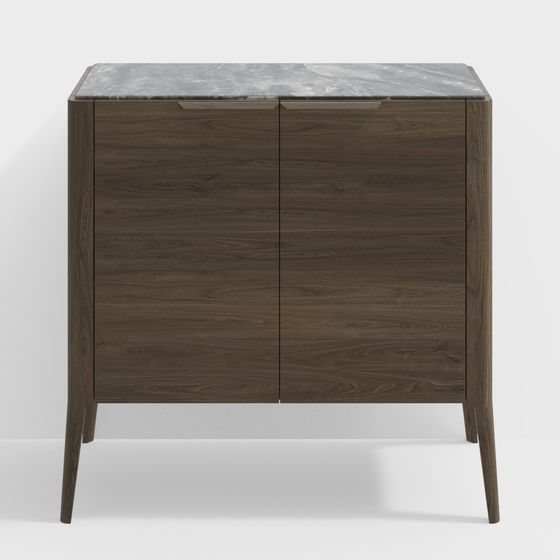 Urban Elegance Cabinet 3D model for Modern Spaces