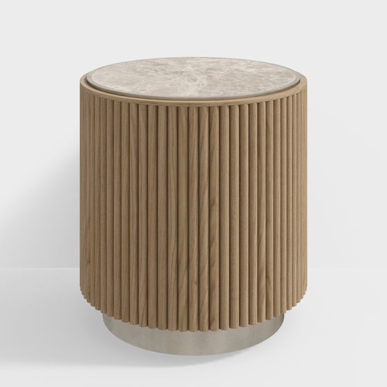 Stunning Round Table 3D model for Modern Aesthetics