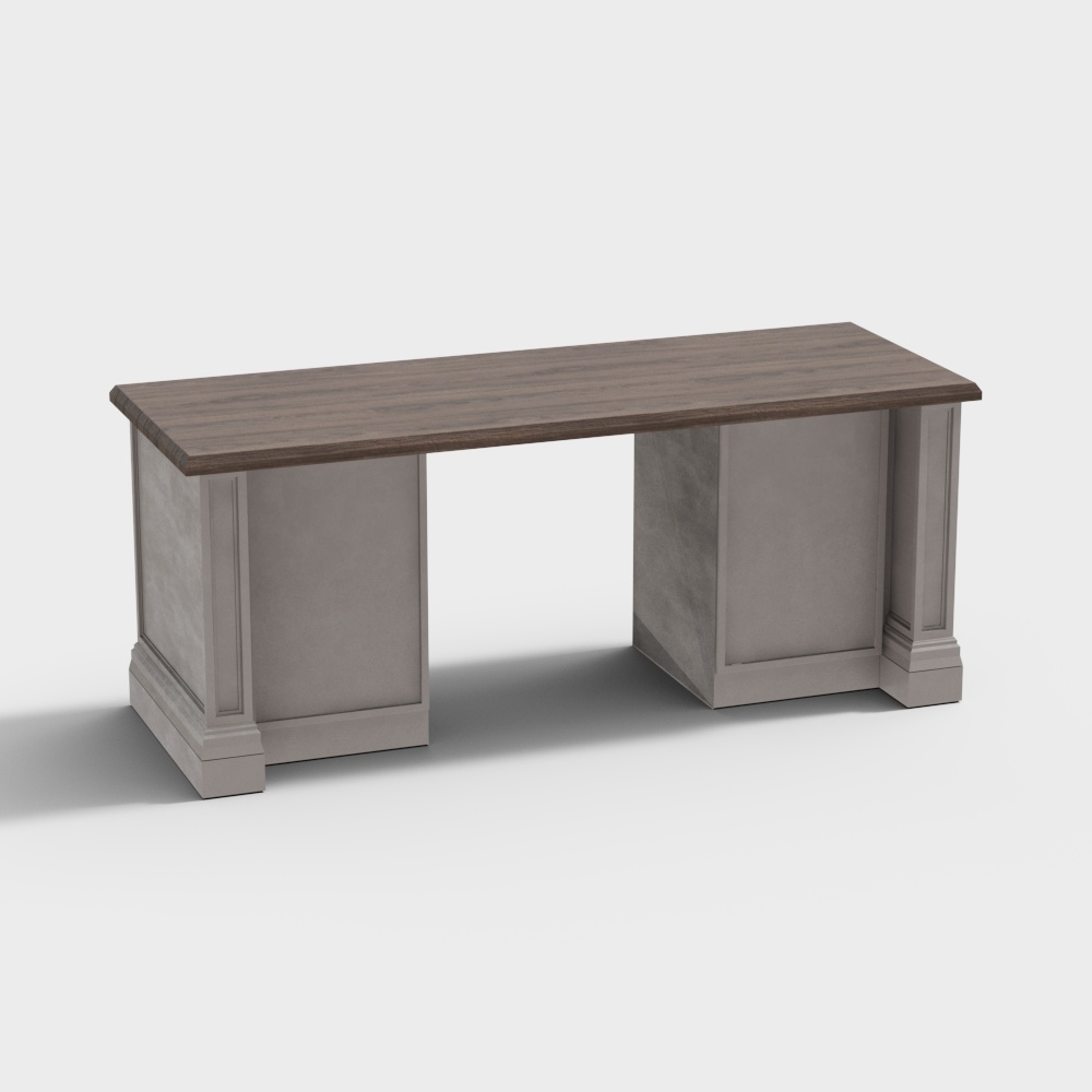 Simple European Central Island Table
