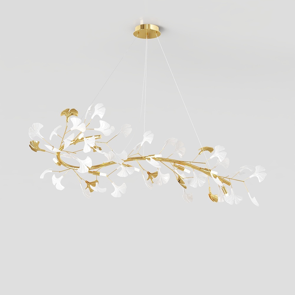 Nordic Ginkgo Leaf Pendant Lamp