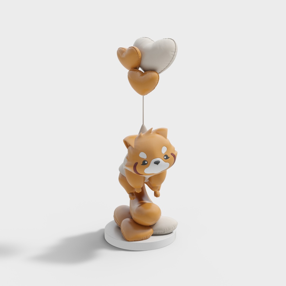 Whimsical Balloon Dog 3D model