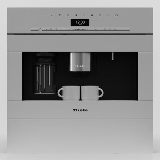Stylish Miele Coffee Machine 3D model