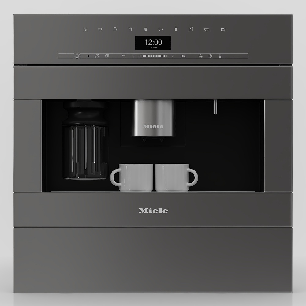 Stylish Miele Built-in Coffee Machine 3D Model