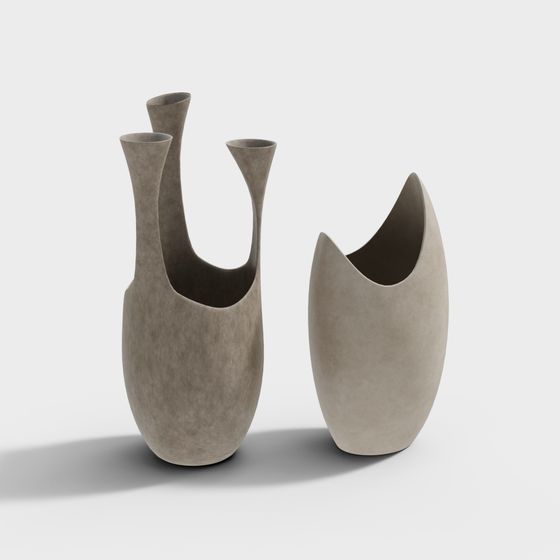 Streamlined Vase 3D model