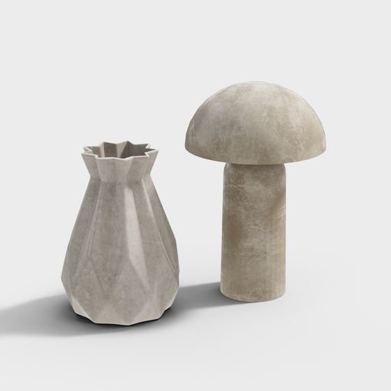 Concrete Elegance 3D Model Collection