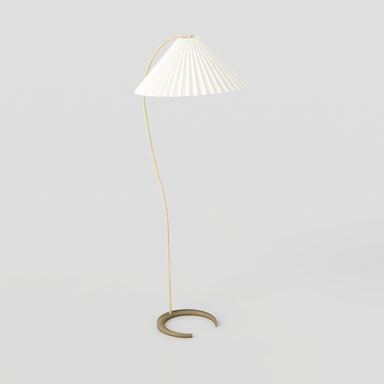 Stylish Floor Lamp 3D model for Modern Spaces